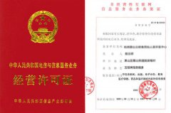 ICP證許可證